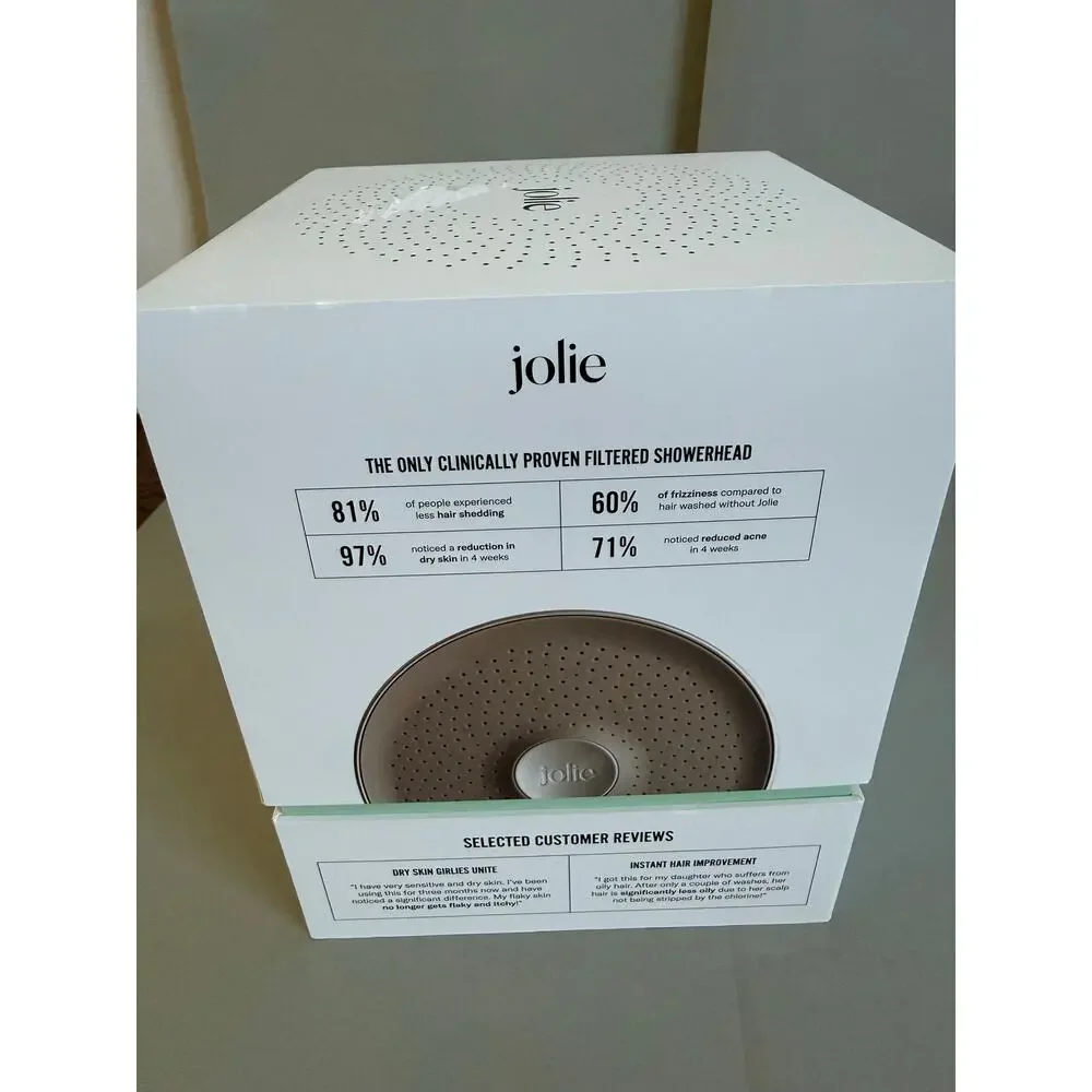 Jolie Filtered Showerhead Annual Pack